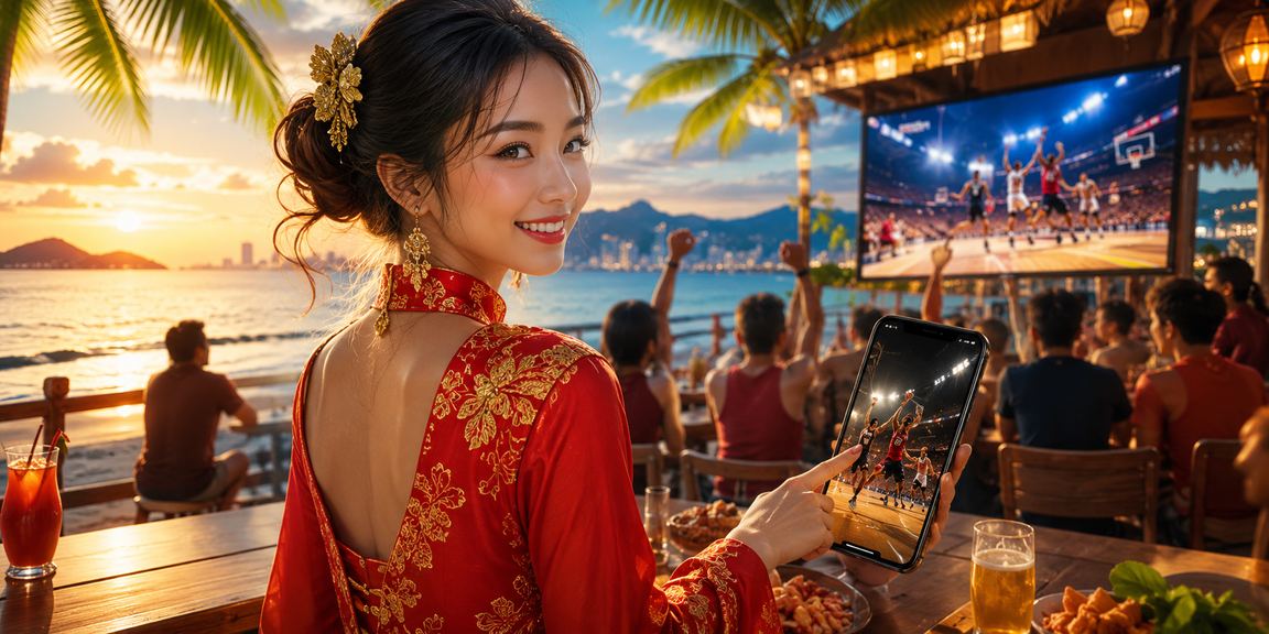 Giao diện cá cược casino Việt Nam trên xsmnthu7